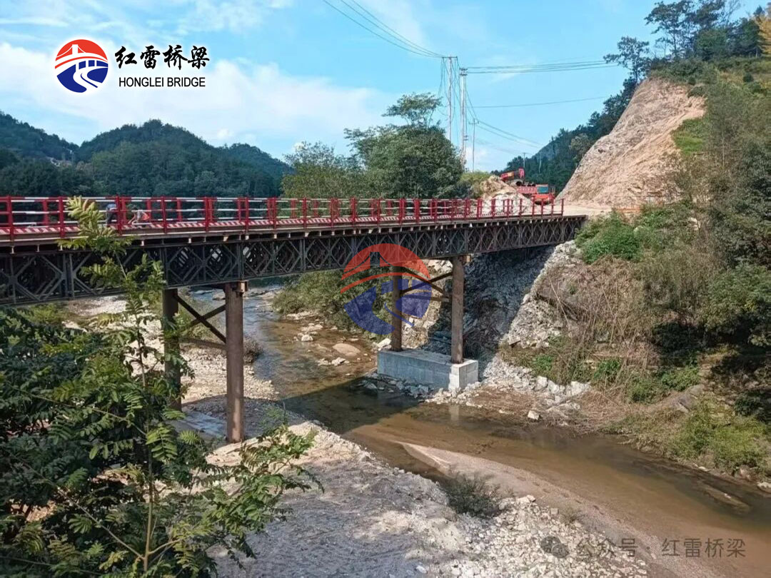 和縣至襄陽(yáng)高速公路天堂寨支線工程1/2標(biāo)鋼棧橋